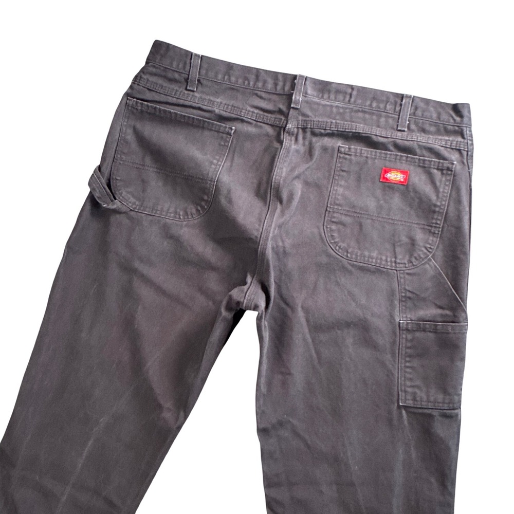 Dickies Black Carpenter Pant 42x32 Workwear Utility Straight Gorpcore Ripstop